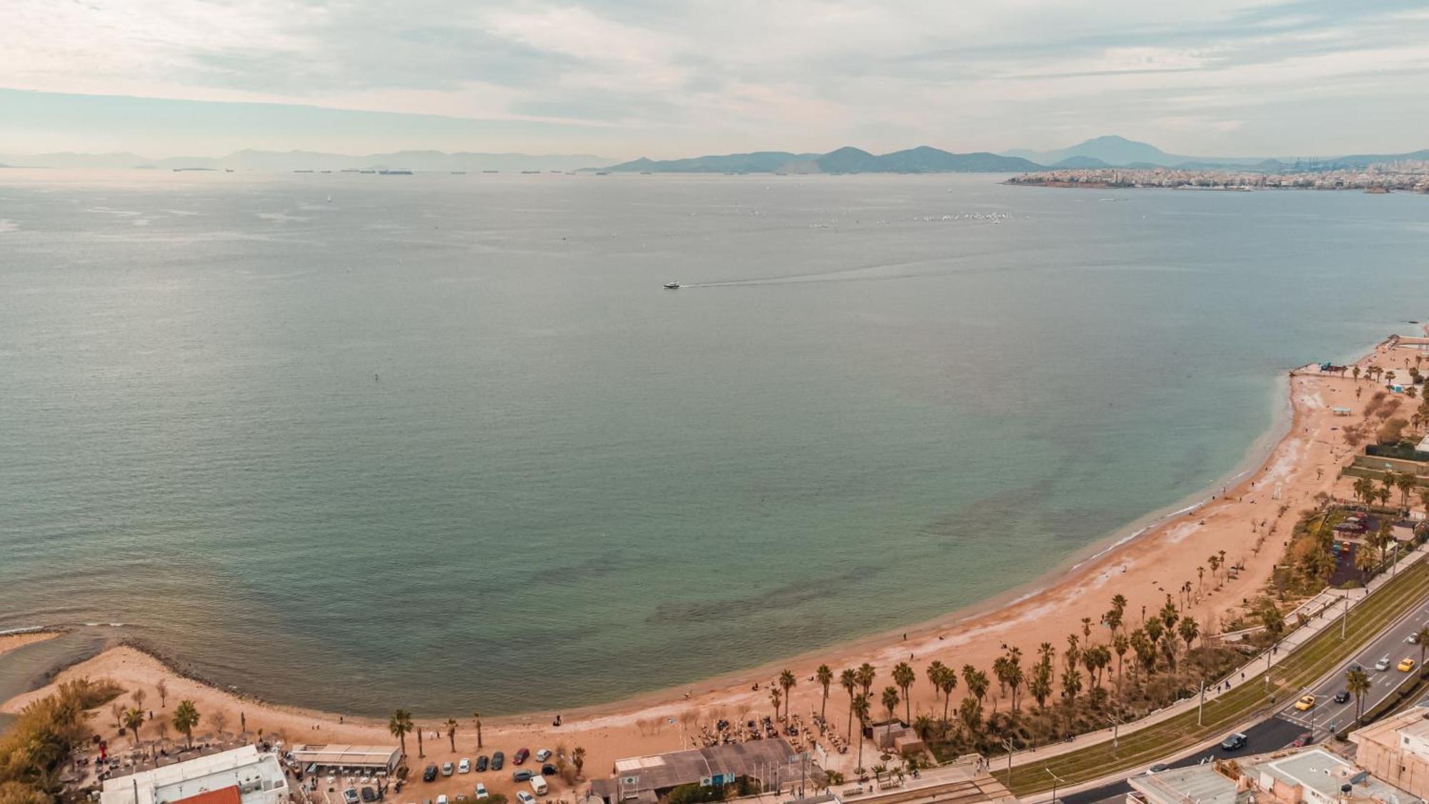 Lux Modern Apt Ανακαινισμένο Διαμέρισμα 150M Από Την Πλαζ 'Έδεμ' Athens Luaran gambar