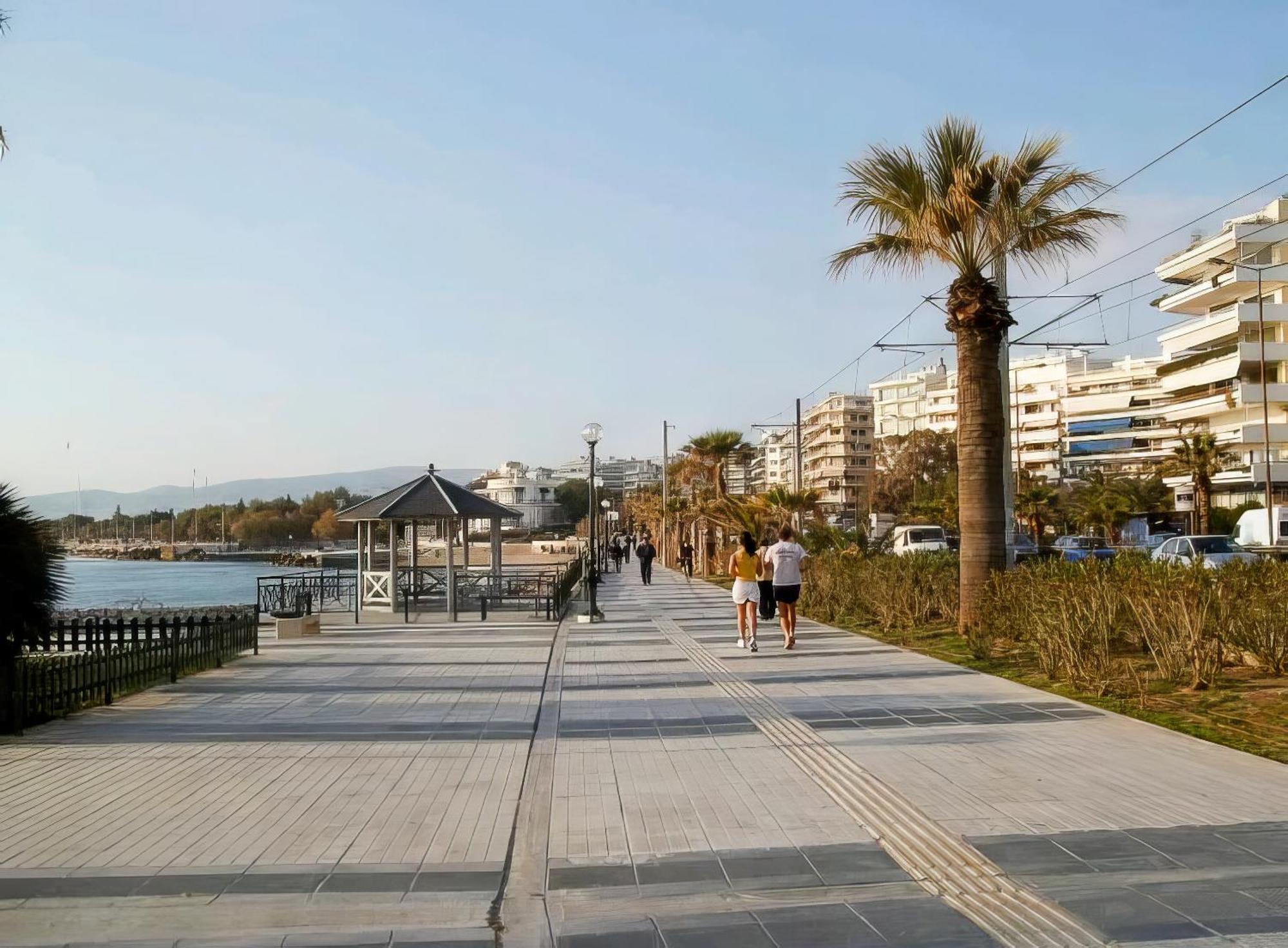 Lux Modern Apt Ανακαινισμένο Διαμέρισμα 150M Από Την Πλαζ 'Έδεμ' Athens Luaran gambar